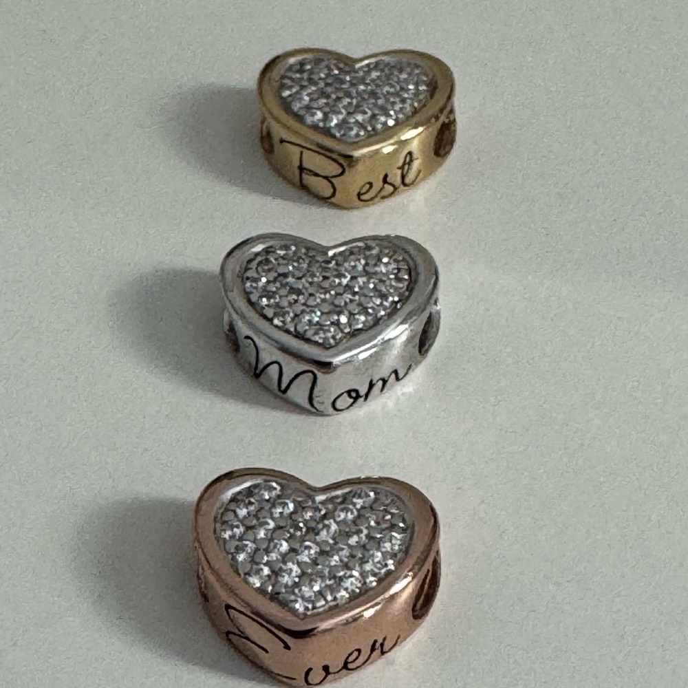 Heart charms
